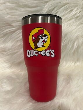 Buc-ee's Red Stainless Steel Travel Tumbler